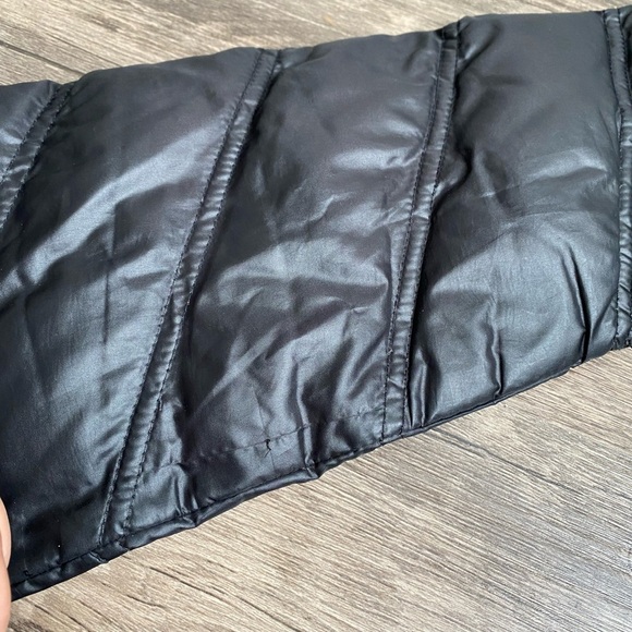 Kenneth Cole Women's Black Puffer Jacket Size L Fillig: 90% Duckdown - Picture 6 of 8